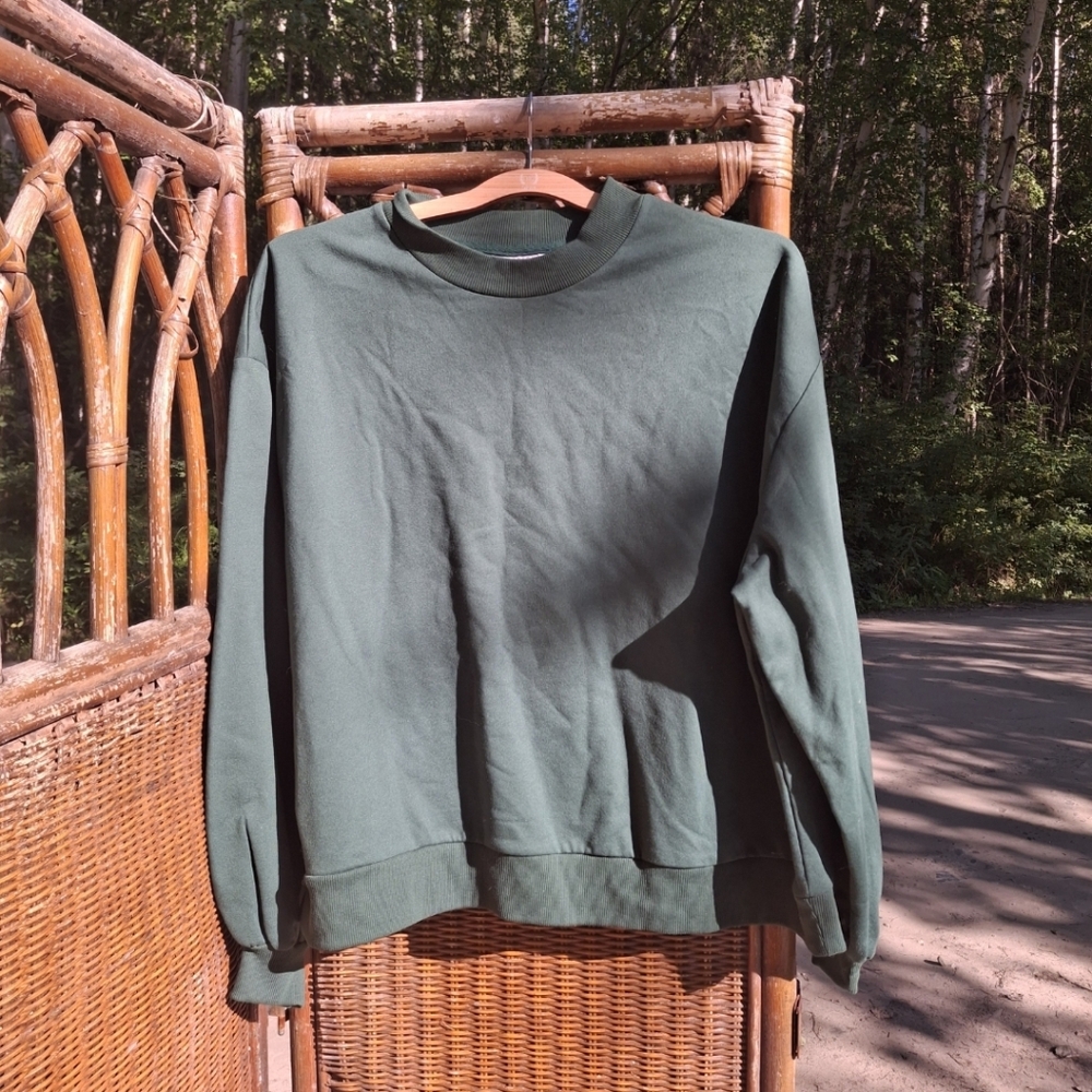 ASOS Green Turtleneck Sweater